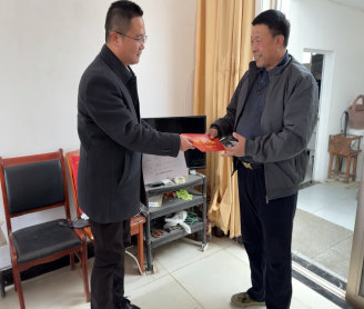 市残联赴谢家集开展“迎新春 送温暖”走访慰问活动